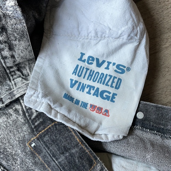levi's authorized vintage jeans made in USA 34 - Picture 4 of 16